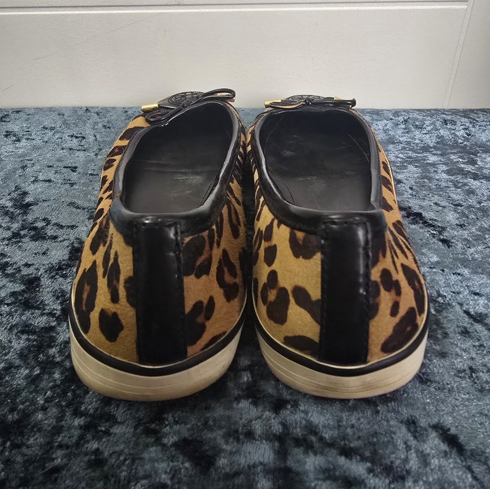 Tory Burch Flat Slip-On Sneakers - Skyler Sz 6.5 - Picture 4 of 14